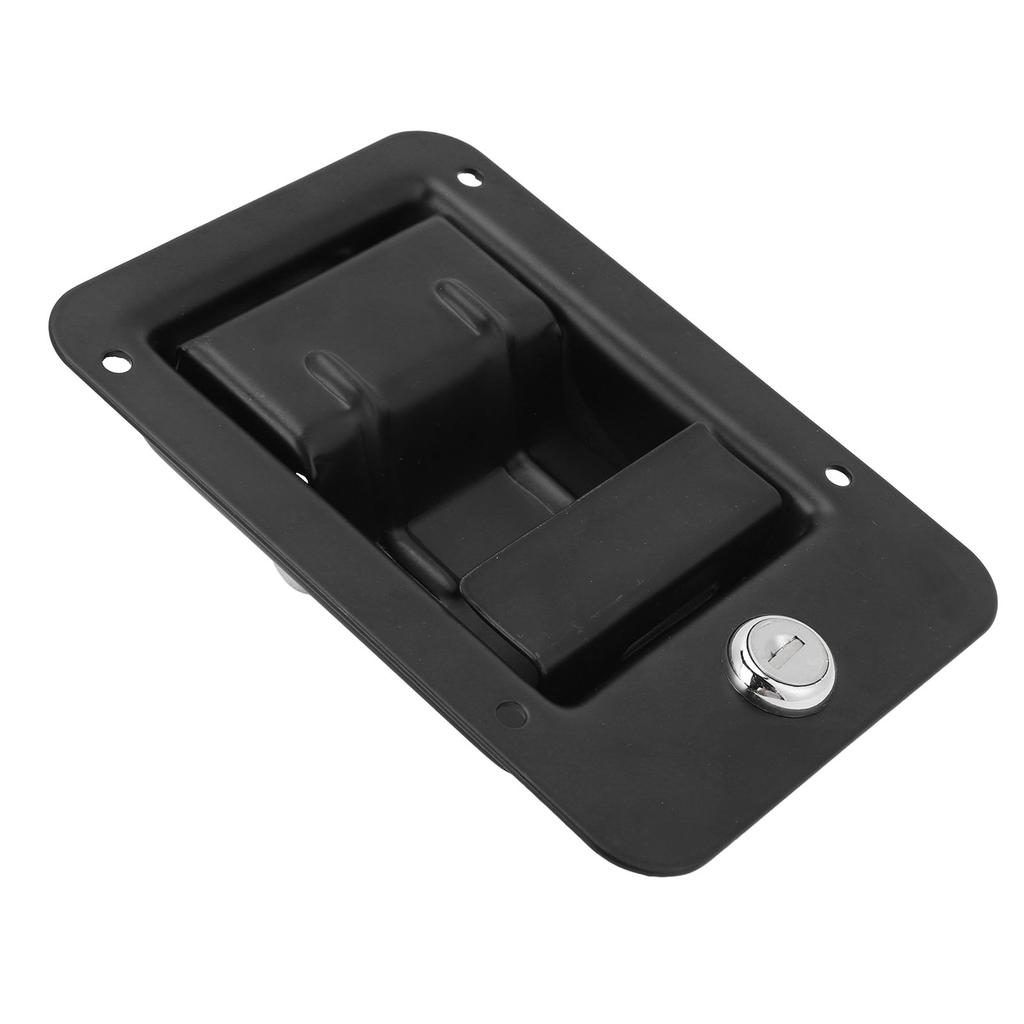 162 X 115mm Toolbox Handle Latch Heavy Duty Stainless Steel with Key Truck Tool Box Latch for Caravan RV Vehicles