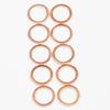 10/20pcs M10 Motorcycle Hose Washers Accessories Tools Motorcycle Braided Clutch Brake Hose Banjo Seal Copper Crush Washer