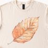 Herbstlaub Aquarell Grafik T-Shirt Herbst Natur Shirt Realistische Botanische Blattkunst T-Shirt Erdige Herbstmode Geschenk für Naturliebhaber
