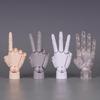 Mini 1/2 Scale Gashapon Palm Model: Super Movable Finger Joints - Left & Right Hands for Drawing & Sketching