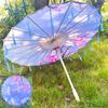 Parapluie en Papier Huilé Style Antique Chinois 82cm Parapluie Décoratif Multicolore pour Enfants Parapluie pour Costumes Photographie