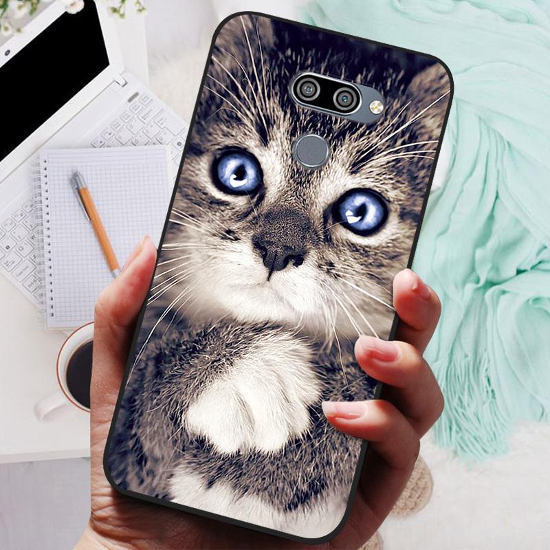 for LG K50 Q60 Case K 50  Soft TPU Silicone Phone Covers for LG Q60 LGK50 K 50 LGQ60 Case Bumper  Q 60 Shockproof Coque Cover