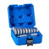 Bearing Press Kit, 10 Pcs, Bearing Race and Seal Driver Set with 9 Bushings and Handle Shaft, Bushing Driver Tool Set, Heavy Duty Aluminum Alloy