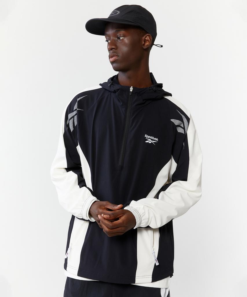 Reebok Vector Active Hooded Anorak - Black