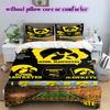 Rugby logoPattern Bedding Quilt Set Quilt Cover Pillowcase Home Decoration Birthday Gift (1 * duvet cover + 2 * pillowcase, without core)