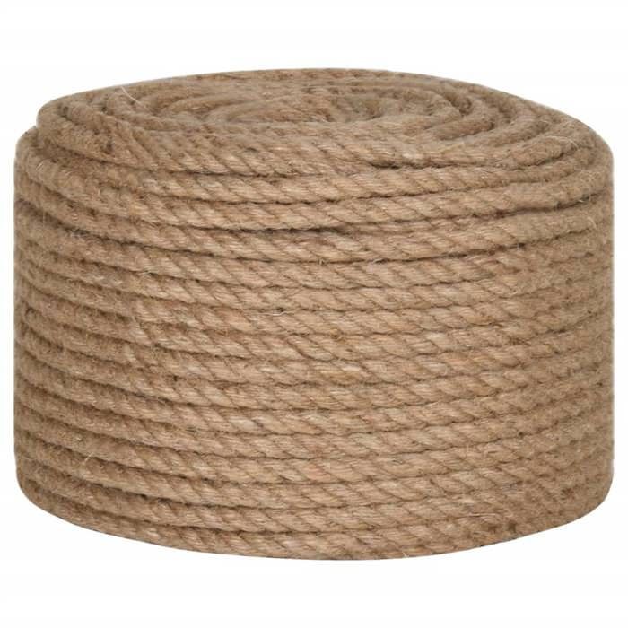 VidaXL Jute Rope 25 M Long 12 Mm Thick 153753