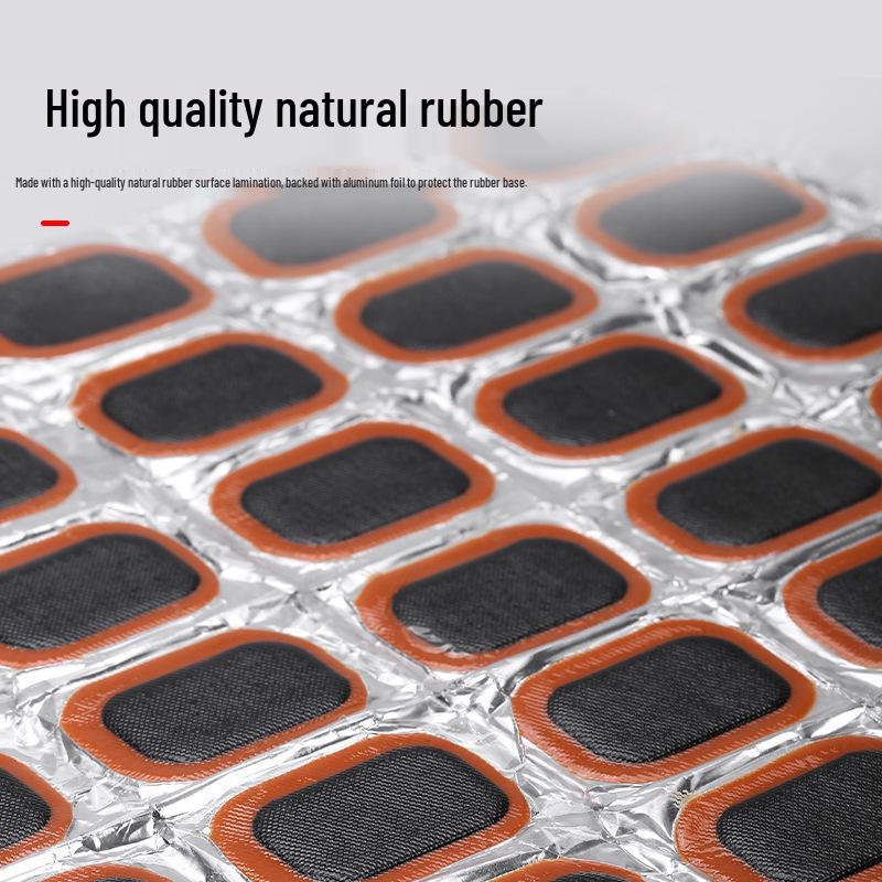 Bicycle Glueless Tire Patches, 48 pcs 25MM Round - Mountain Bike Cycling Accessories