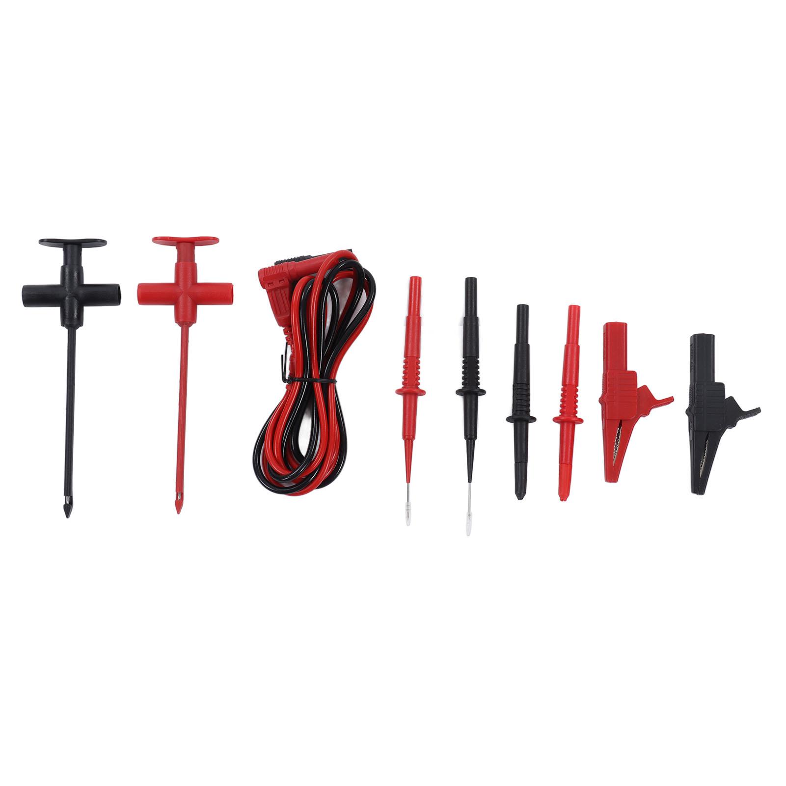 

Test Set Brass Tips PVC PA Test Line Multimeter Kit for Electrical Maintenance