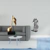 Resin Music Knight Sculpture Abstract Figurine Creative Tabletop Ornament Nordic Art Centerpiece for