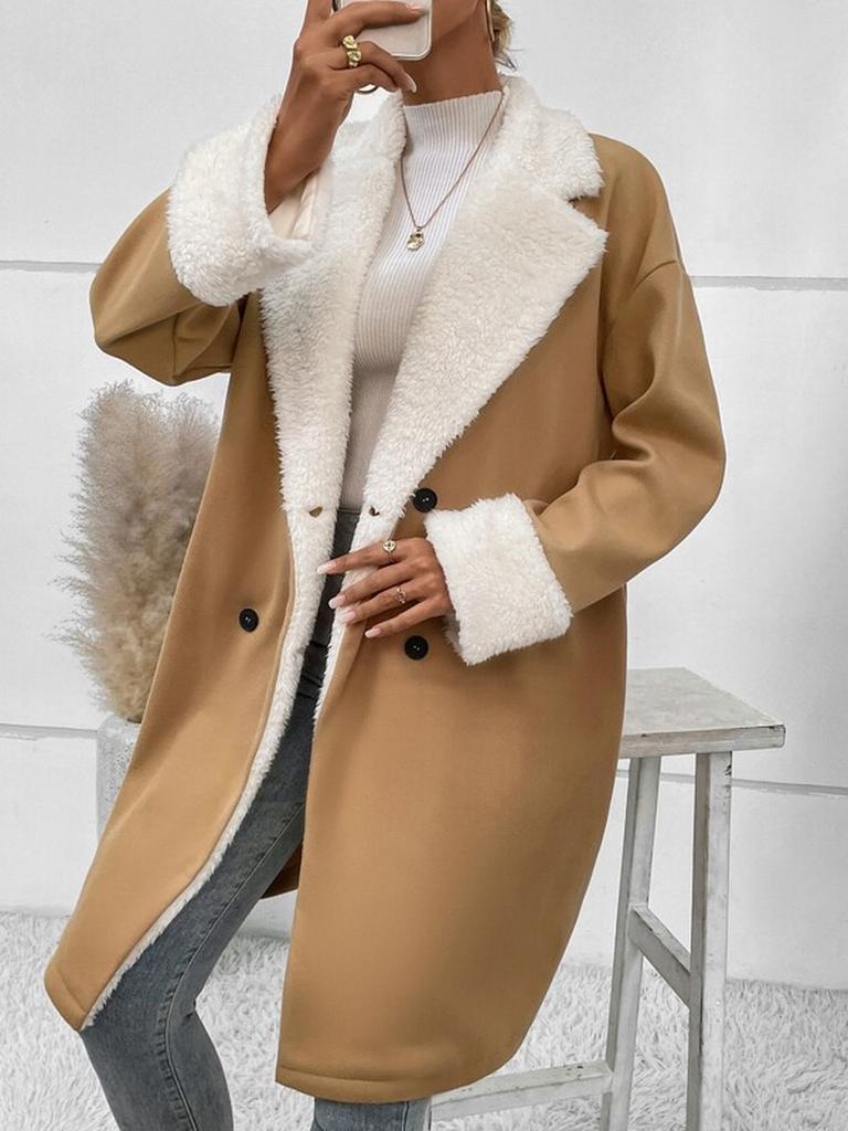 Women's Autumn Winter New Style Fur Coat Casual Workwear Overcoat
