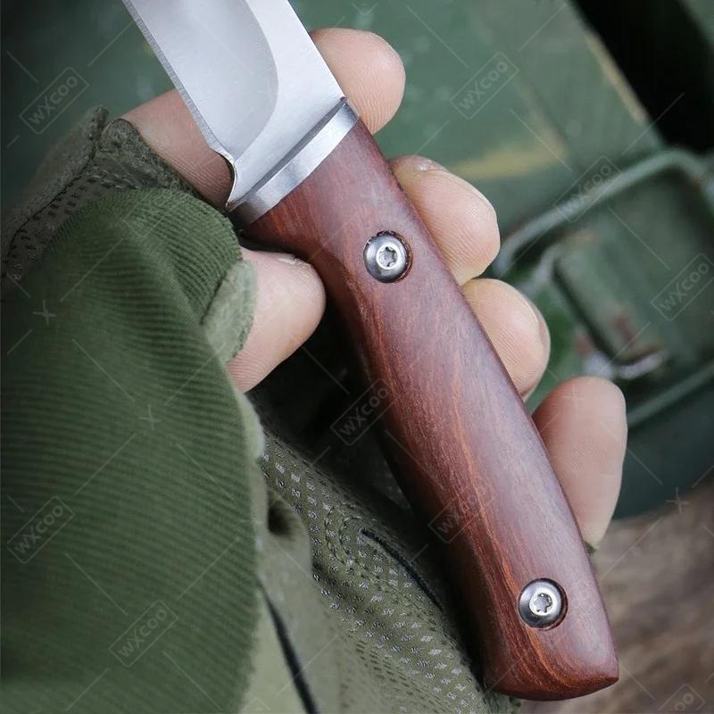 Stainless Steel Pocket Boning Knife Professional Kitchen Knives Fruit Knife Butcher Vegetable Slicing Meat Cleaver with Sheath