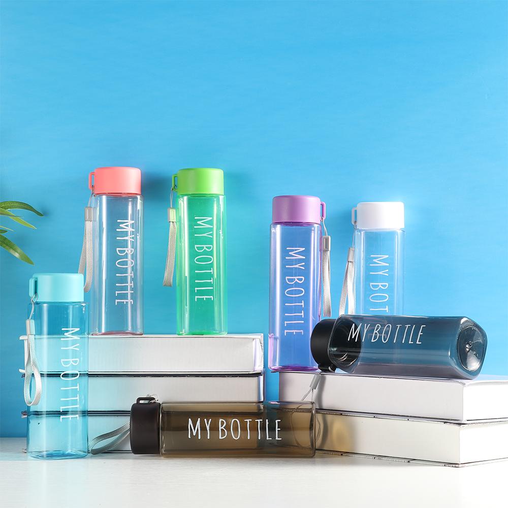 500ml Summer Portable Large Capacity Drinking Bottle Sports Water Cup Coffee Juice Cup Water Bottle