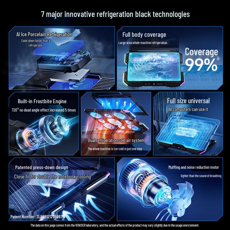 VENIDER Laptop Cooling Stand