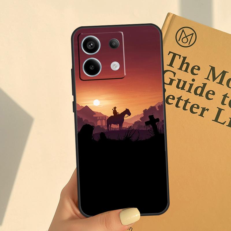 Red Dead Redemption 2 Cover For Xiaomi Redmi Note 11 10 12 13 14 15 Pro Plus Case For Redmi 15C 10C 13C 12C 14C 15