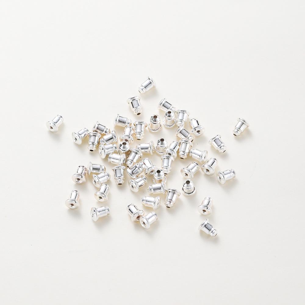 

Серьги-пули из 14-каратного золота с противоскользящим силиконом, аксессуары для бижутерии из меди ручной работы с гальваническим покрытием 50 pieces (5*6.5mm / 1mm hole diameter)