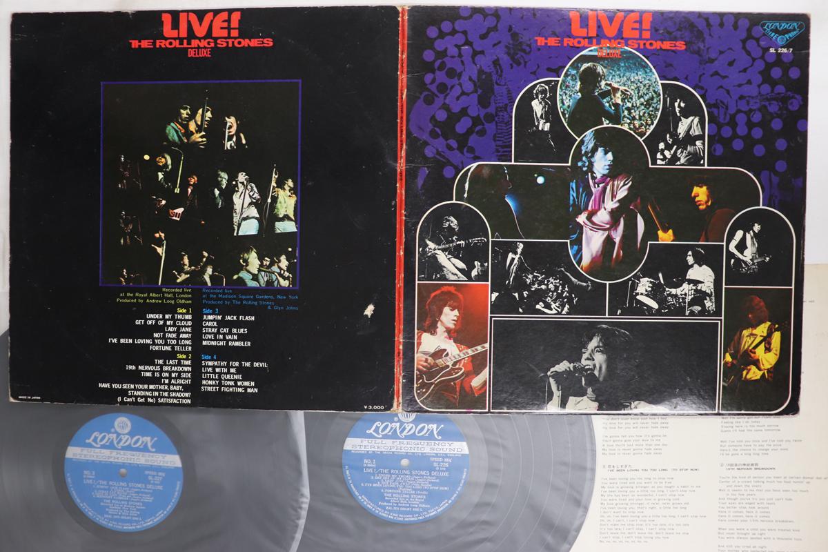 

Виниловая пластинка ROLLING STONES Live SL2267 LONDON 1973 Япония Рок Б/у