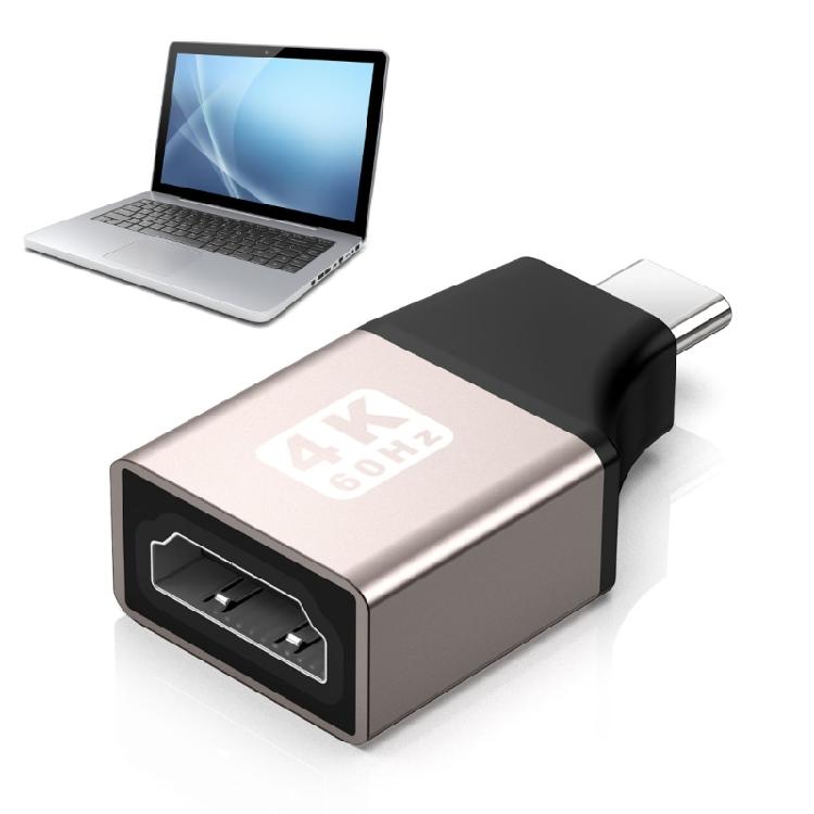 USB C to HDTV Converters, 4K@60Hz Speed Video Adapter for Home Theater and Gaming Professional Use Long-Lasting Use
