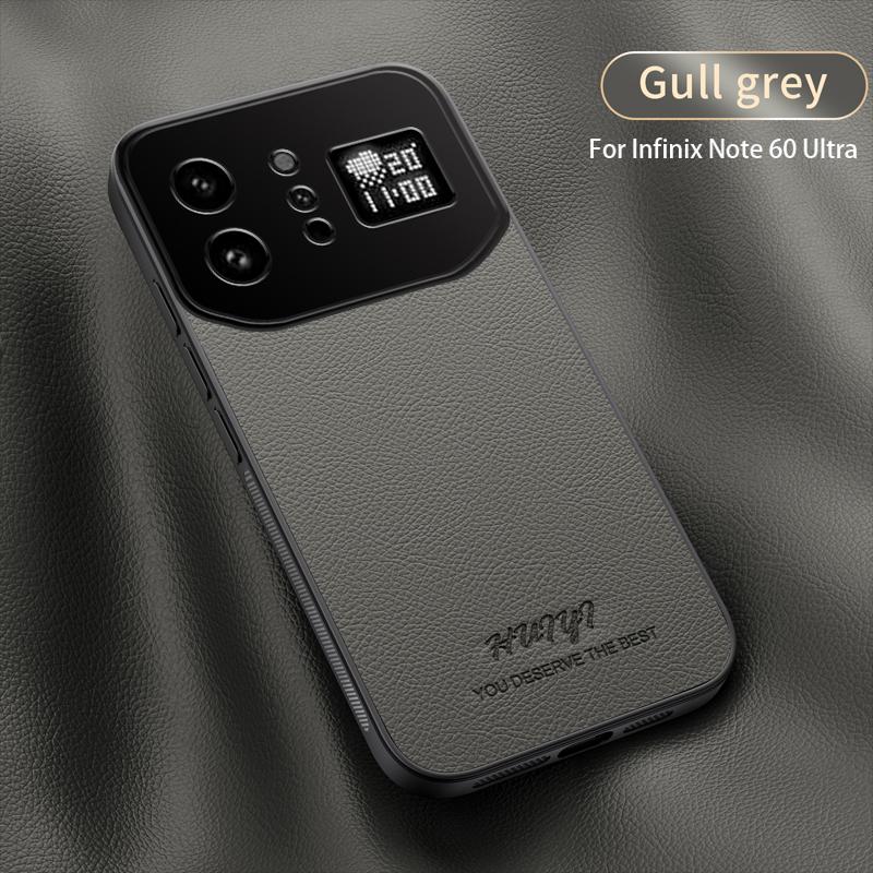 Case For INFINIX Note60 Ultra luxury leather matte magnetic business wind cover For Infinix Note 60 Ultra shockproof  Funda