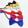 [Xiang Ru] Bow Tie, Stylish, Sparkling, Sequined, Solid Color, Cute, Men's, Women's, Unisex, Boys, Girls, Kids, Wedding, Party, Performance, Gift,