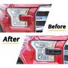 For F-150 Front Bumper Headlight Grille Trim Cover For Ford F150 2015- Black