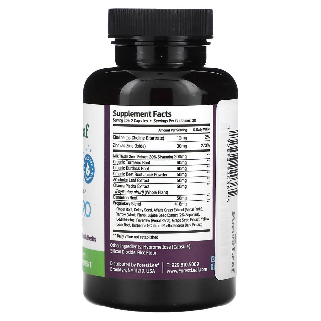 Liver Pro Cleanse, 60 Veggie Capsules