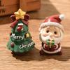 Micro Landscape Christmas Desktop Ornaments New Year Navidad Gifts Room Car Decoration Christmas Party Festival Supplies