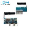 315/433Mhz Wireless 4 Channel RF Receiver 1527 Learning Code Decoder Module For Remote Control Receiving Module DC 3.3V-5V
