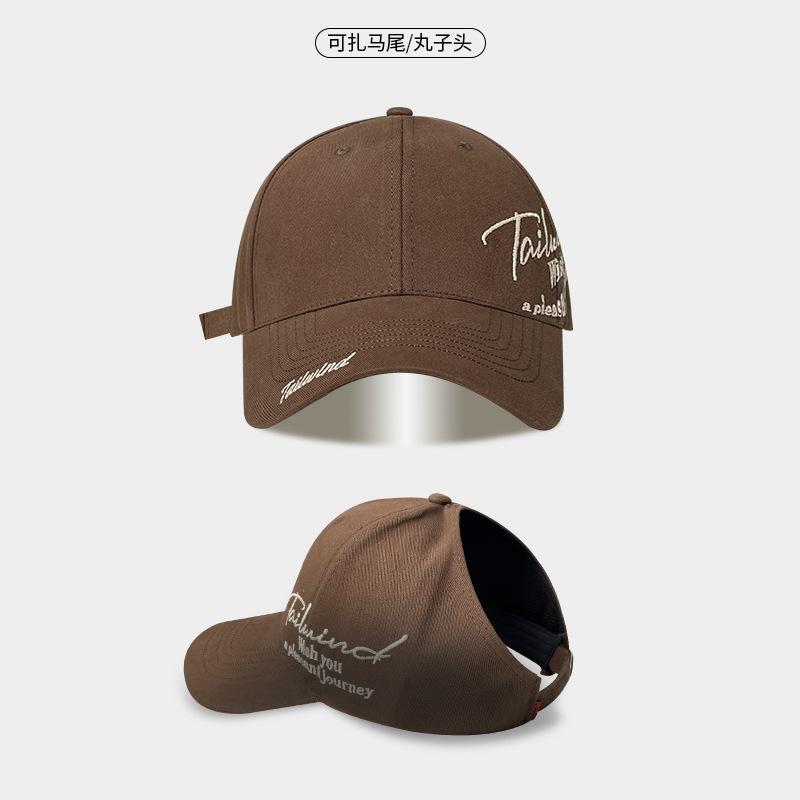 Empty top letter sunshade children hard top embroidery letters show face small sunscreen cap outdoor sports cap tide