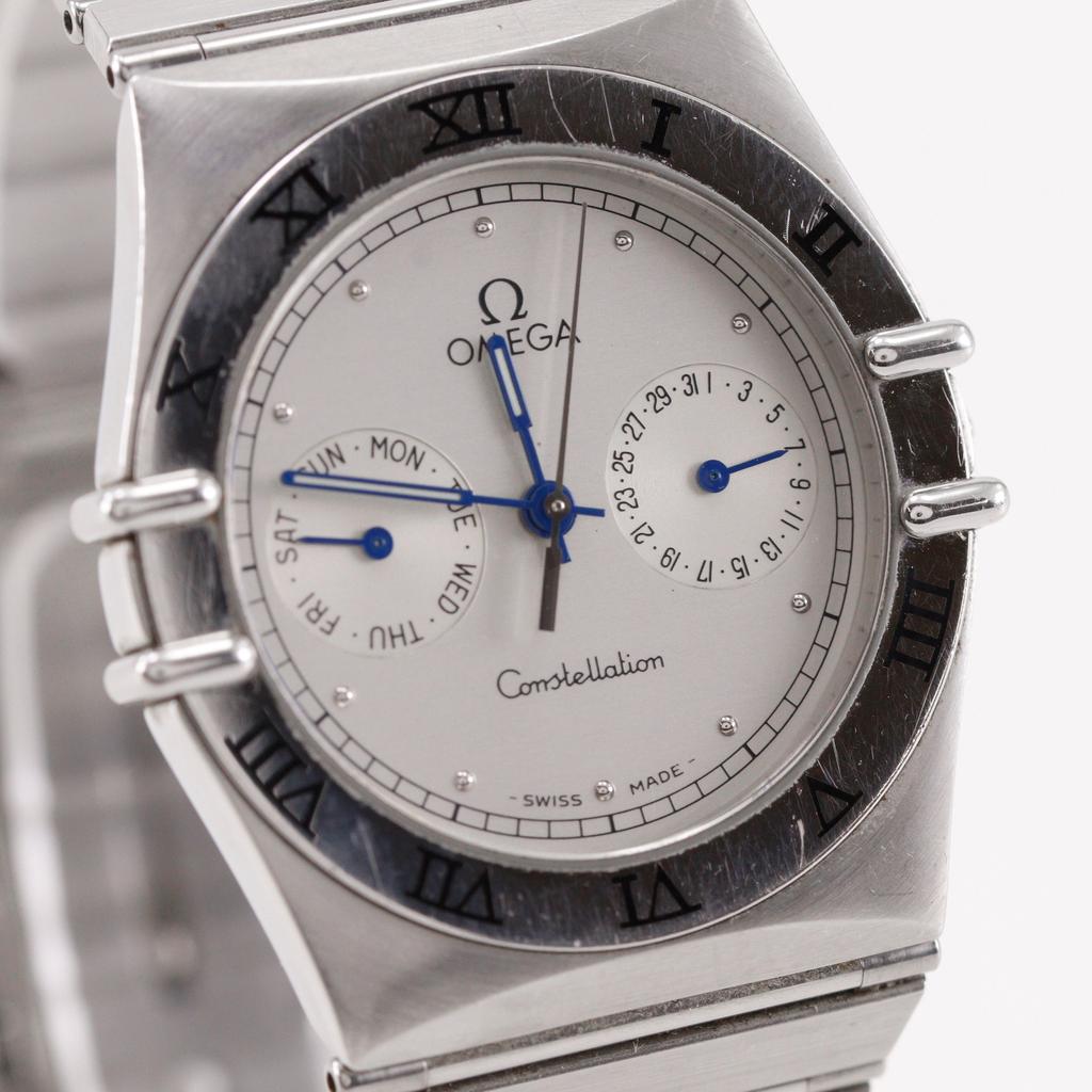 OMEGA Constellation Watches 1502.30 Day date SilverDial Stainless Steel Quartz Analog display mens Used