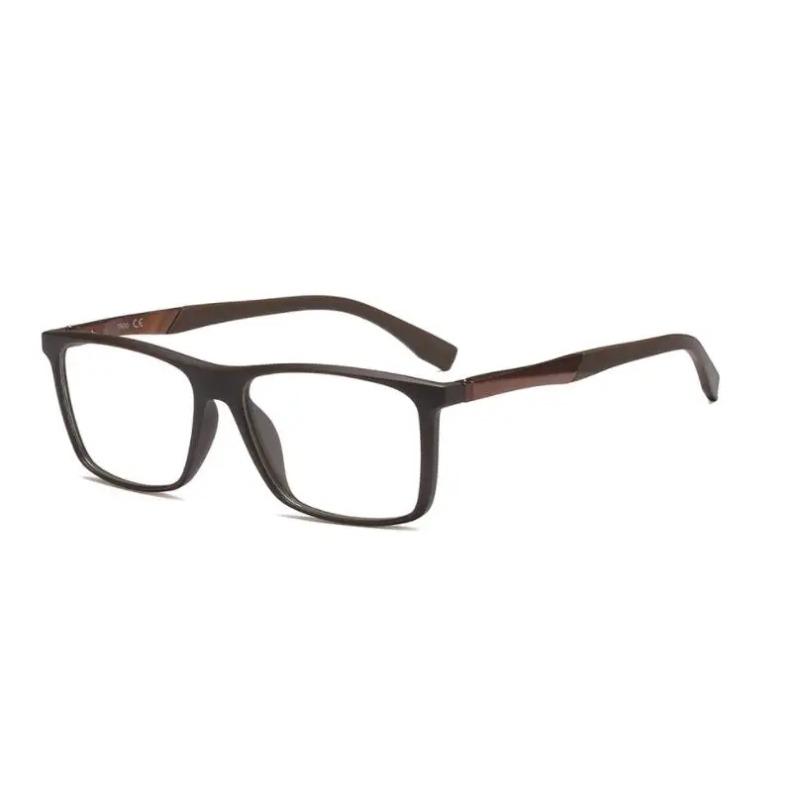 Fashion Unisex Anti Blue Light Reading Glasses For Men TR90 Lightweight Eyeglasses For Computer Square Hyperopia Glasses +2