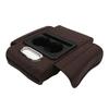 Car Armrest Box 6.5cm Thicken Height Pad Arm Rest Cushion With Pocket Tissue Cup Holder Memory Cotton Elbow Support Height Pad