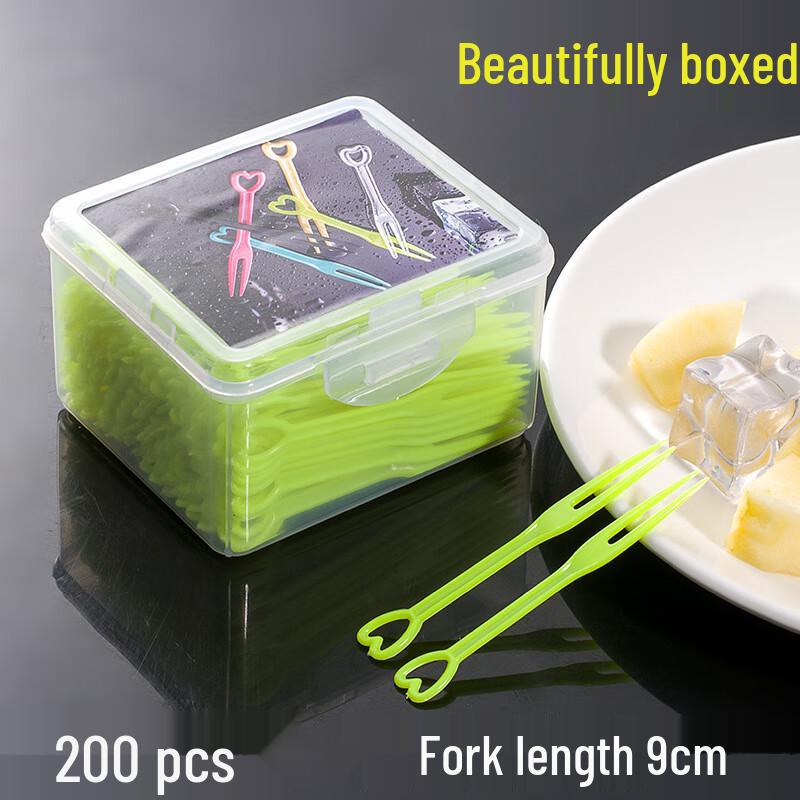 Янге Одноразовые пластиковые шпажки для фруктов