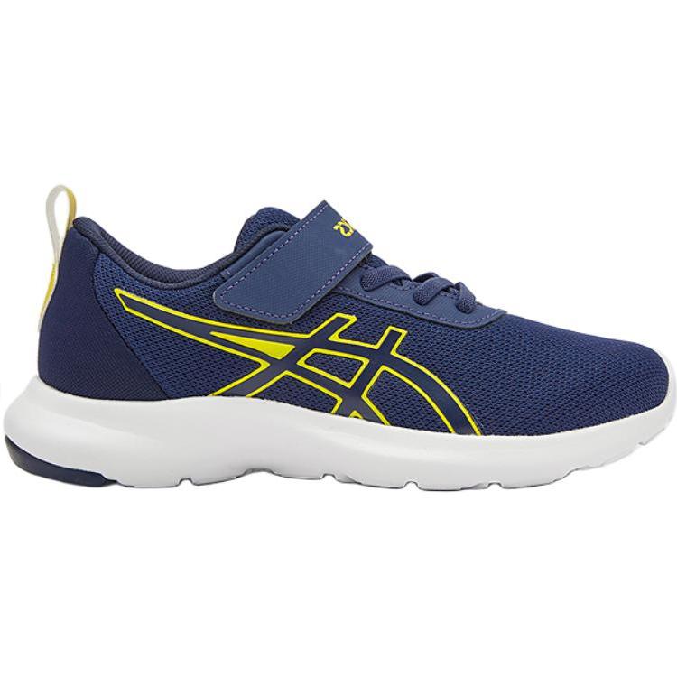 Asics Lazerbeam Lightweight Moisture-Wicking Campus Outdoor Fitness Sports Running Shoes Kids Sneakers Deep-Blue 1154A198-402