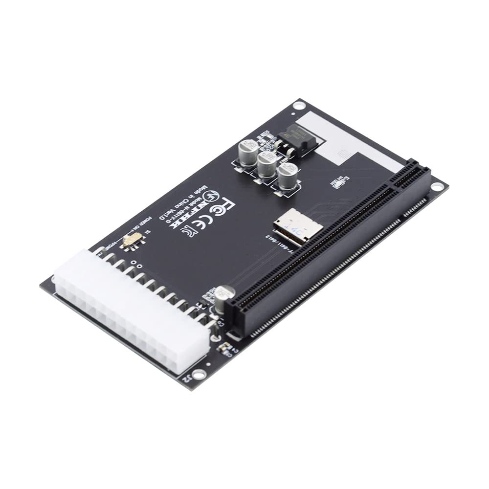 NFHK 4X Oculink SFF-8612 SFF-8611 to PCIE PCI-Express 16x Adapter ATX 24-pin with Power Port for Motherboard Graphics Cards