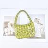 Handmade Woven Metallic Tote with Sequin Accents