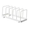 Dish Storage Rack 5 Grids Kitchen Storage Rack Tools Compact Dish Drying Rack for Dining Room Restaurant Kitchen Counter Home