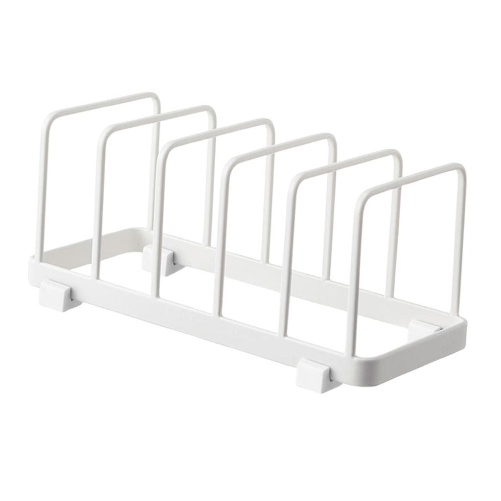 Dish Storage Rack 5 Grids Kitchen Storage Rack Tools Compact Dish Drying Rack for Dining Room Restaurant Kitchen Counter Home