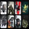 Metal Gear Solid Phone Case For Samsung S25/S24/S23/S22/S21/S20/Plus,Fe,Lite/Others Black Cover