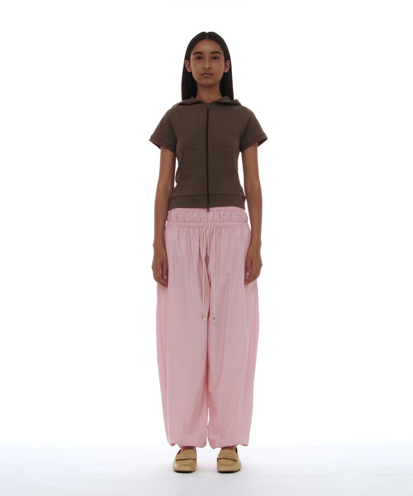 PARTIMENTO WOMEN Pwc Cotton Double Waist Harem Pants_10 Colors (Type B)