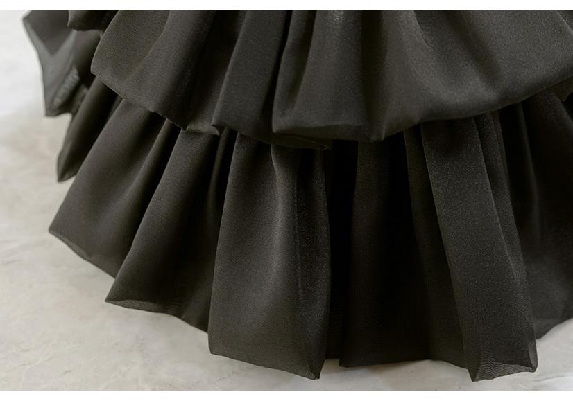 Frühlings-/Sommer-Festkleid für Kinder mit Perlen & 3D-Blumen - Kleinkind & Kleinkind
