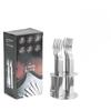 304 Stainless Steel Fruit Fork Set Creative 6 Pcs Fruit Fork Dessert Fork Moon Cake Fork Cake