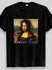 Funny Monday Lisa Mona Lisa Parody Graphic Tshirt Unisex Unisex Sarcastic Art Print Teecasual Summer Streetwear Top