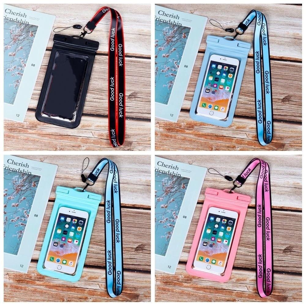 Air Bag Halter Waterproof Phone Case Universal Phone Protector Pouch Mobile Phone Bag  Underwater