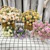 1 Bouquet Fake Flower Artificial Flowers 20 Heads Carnation