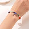 Minimalist Colorful Natural Stone Beaded Bracelets for Women Men  Handmade 12 Constellation Zodiac Sign Bracelets Jewelry