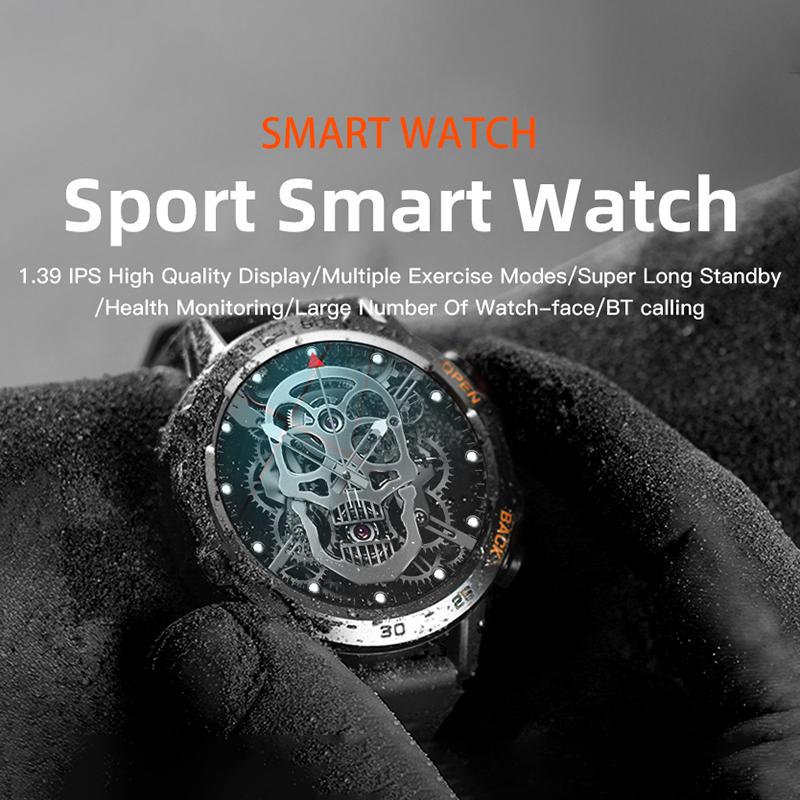 K52 1.39 inch IPS Display Smart Watch Heart Rate Monitor Bluetooth-Compatible Talk Long Standby Sports Bracelet