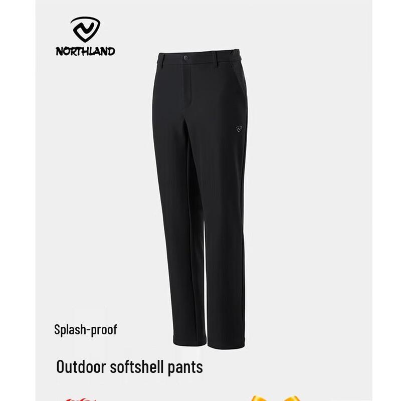 NORTHLAND Women s Water-Repellent Warm Softshell Pants 165/72A
