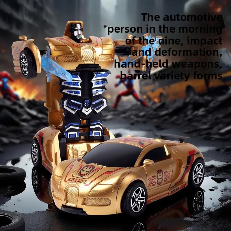 Car Deformable Toy With Inertia Motion For Learning Parent Child Interaction