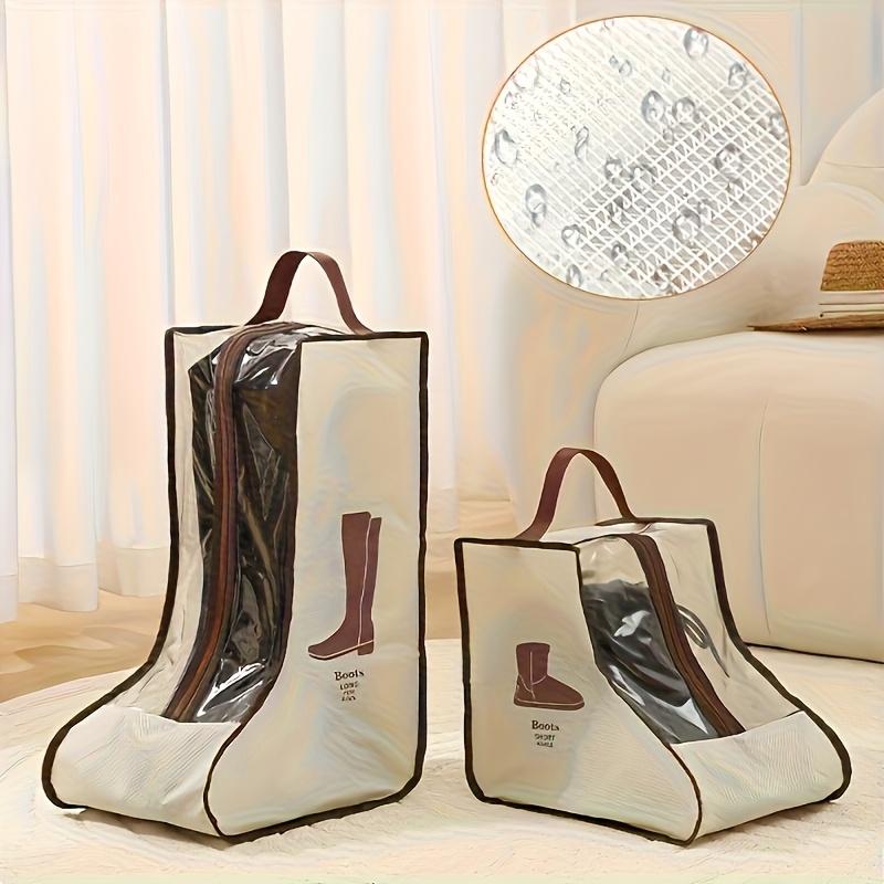 Boots Storage Bag, Tall Boots Storage/Protector Bag, Portable Waterproof Storage Bags Are Used for Travel Storage, Under The Bed