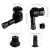 Aluminum Alloy Car Tire Valve Nozzle Clamp Truck Motorcycle Wheel Tyre Pump Nozzle Chuck Cap Inflator Connector Auto Accessories